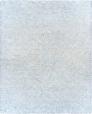 Halcyon HCY-2302 Modern NZ Wool, Viscose Rug HCY2302-810 Medium Gray, Cream 90% NZ Wool, 10% Viscose 8' x 10'
