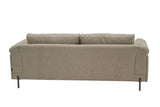 VIG Furniture Divani Casa Hello - Modern Beige Fabric Sofa VGCF586-BEIGE-S