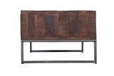 Porter Designs Metropolitan Solid Mango Wood Industrial Coffee Table Brown 05-108-01-3254