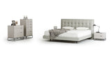 VIG Furniture Modrest Hera Modern Grey Bedroom Set VGCNHERA-SET