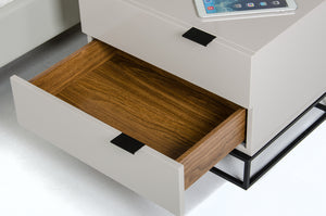 VIG Furniture Modrest Hera Modern Grey Bedroom Set VGCNHERA-SET