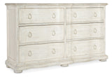 Hooker Furniture Traditions Six-Drawer Dresser 5961-90002-02