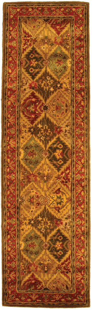 Safavieh Heritage 111 Hand Tufted 80% Wool/10% Cotton/10% Latex Rug HG111A-4SQ