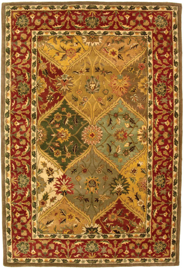 Safavieh Heritage 111 Hand Tufted 80% Wool/10% Cotton/10% Latex Rug HG111A-4SQ