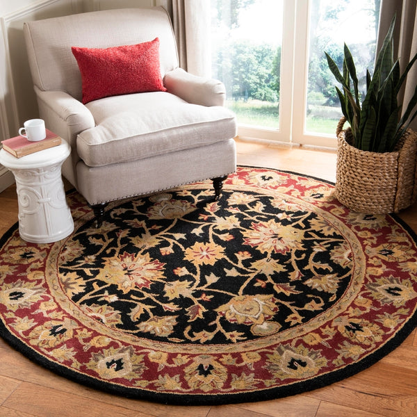 Safavieh Heritage 112 Hand Tufted 80% Wool/10% Cotton/10% Latex Rug HG112A-4R