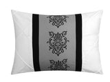 Clayton White Queen 10pc Comforter Set