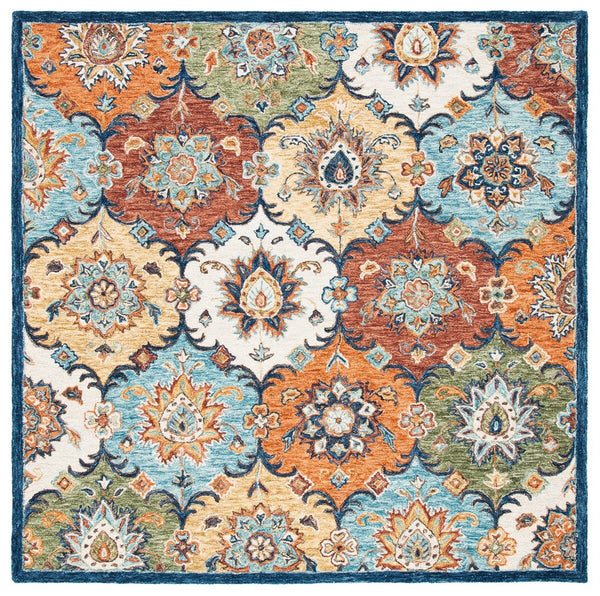 Safavieh Heritage 351 Hand Tufted Wool Traditional Rug HG351M-9