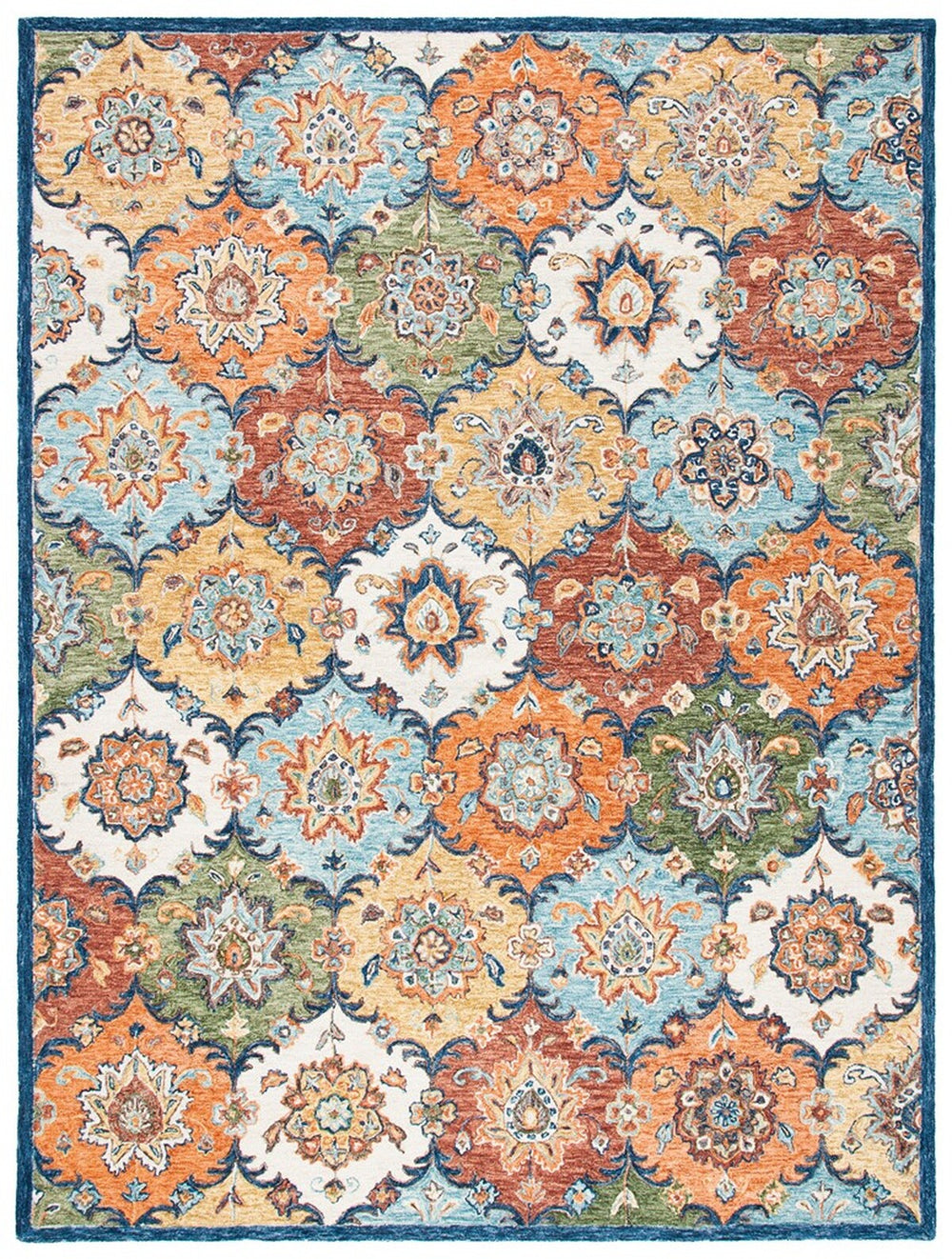 Safavieh Heritage 351 Hand Tufted Wool Traditional Rug HG351M-9