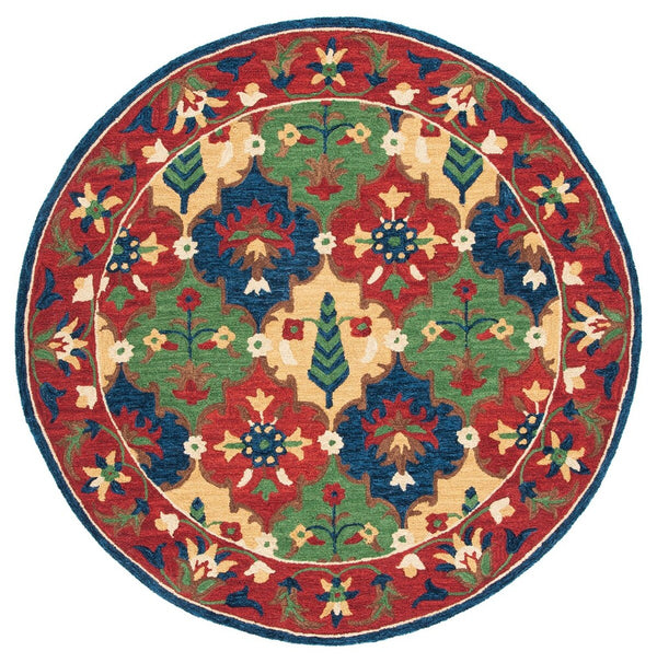 Safavieh Heritage 355 Hand Tufted Wool Traditional Rug HG355Q-9