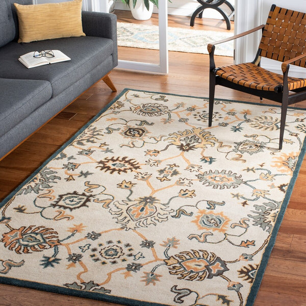 Safavieh Heritage 375 Hand Tufted 80% Wool/20% Cotton Rug HG375B-8