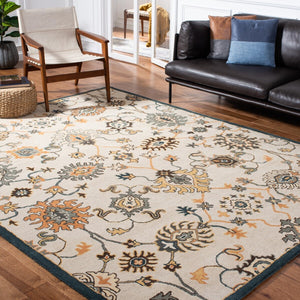 Safavieh Heritage 375 Hand Tufted 80% Wool/20% Cotton Rug HG375B-8