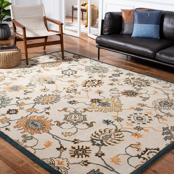 Safavieh Heritage 375 Hand Tufted 80% Wool/20% Cotton Rug HG375B-8