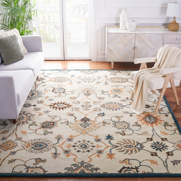Safavieh Heritage 375 Hand Tufted 80% Wool/20% Cotton Rug HG375B-8