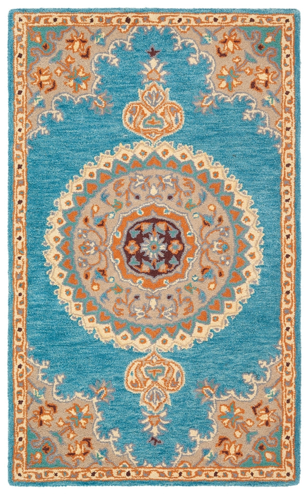 Safavieh Heritage 551 Hand Tufted 80% Wool/20% Cotton Rug HG551M-3