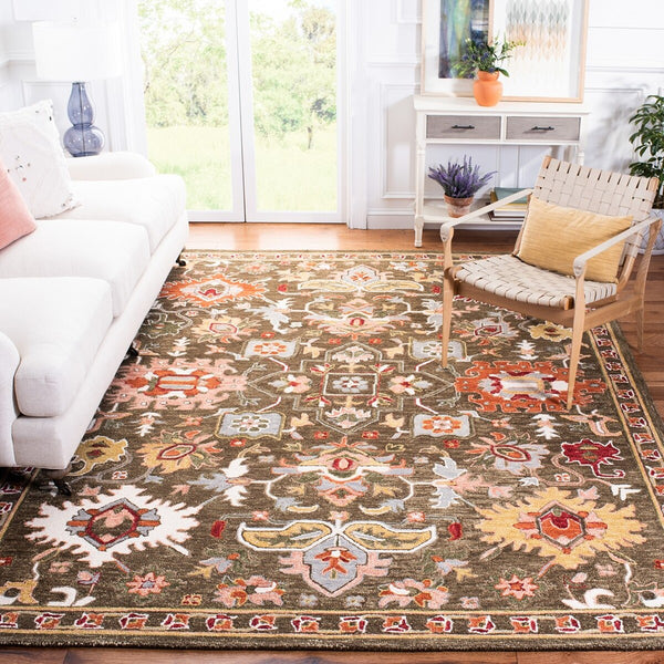 Safavieh Heritage 748 Hand Tufted 80% Wool/20% Cotton Rug HG748T-8