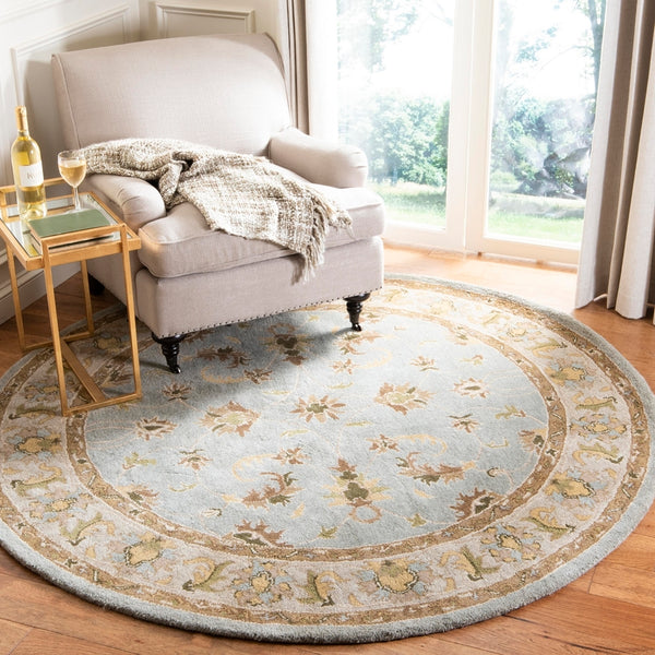Safavieh Heritage 913 Hand Tufted 80% Wool/10% Cotton/10% Latex Rug HG913A-4SQ