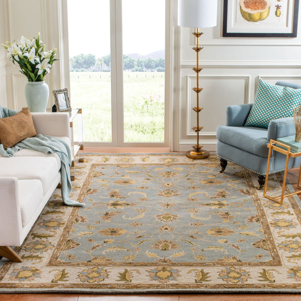 Safavieh Heritage 913 Hand Tufted 80% Wool/10% Cotton/10% Latex Rug HG913A-4SQ