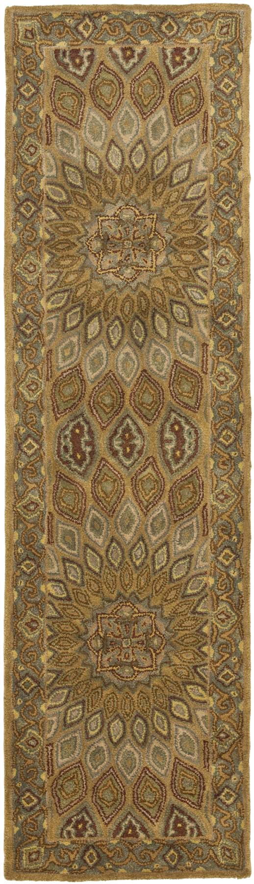 Safavieh Heritage 914 Hand Tufted 80% Wool/10% Cotton/10% Latex Rug HG914A-4SQ