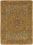 Safavieh Heritage 914 Hand Tufted 80% Wool/10% Cotton/10% Latex Rug HG914A-4SQ