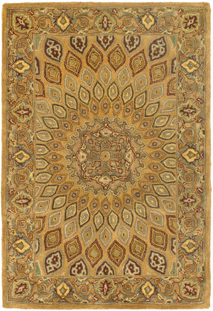 Safavieh Heritage 914 Hand Tufted 80% Wool/10% Cotton/10% Latex Rug HG914A-4SQ