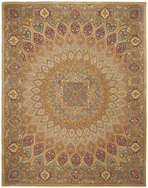 Safavieh Heritage 914 Hand Tufted 80% Wool/10% Cotton/10% Latex Rug HG914A-4SQ