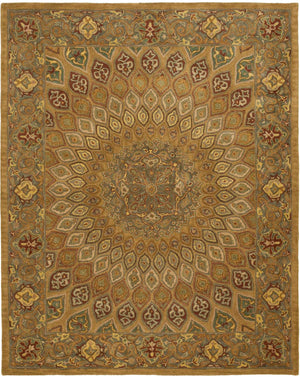 Safavieh Heritage 914 Hand Tufted 80% Wool/10% Cotton/10% Latex Rug HG914A-4SQ