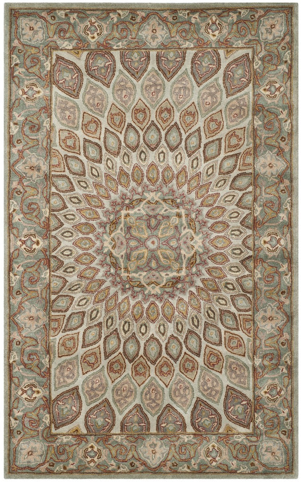 Safavieh Heritage 914 Hand Tufted 80% Wool/10% Cotton/10% Latex Rug HG914B-4R