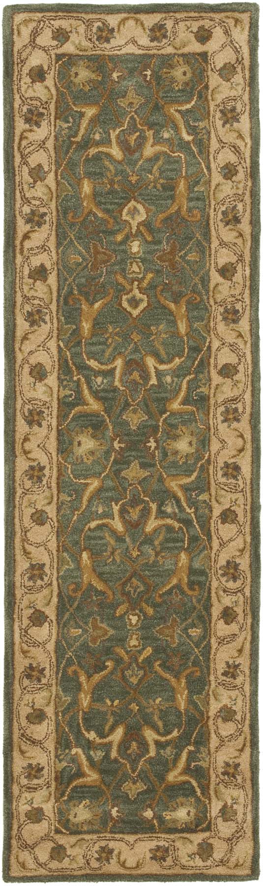 Safavieh Heritage 915 Hand Tufted 80% Wool/10% Cotton/10% Latex Rug HG915A-4R