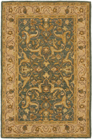 Safavieh Heritage 915 Hand Tufted 80% Wool/10% Cotton/10% Latex Rug HG915A-4R