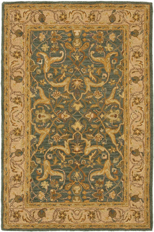 Safavieh Heritage 915 Hand Tufted 80% Wool/10% Cotton/10% Latex Rug HG915A-4R