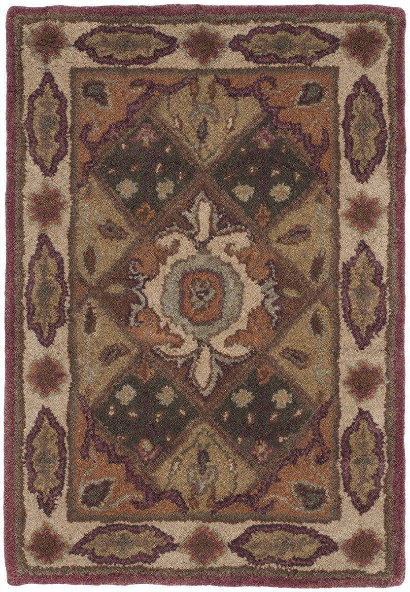 Safavieh Heritage 917 Hand Tufted 80% Wool/10% Cotton/10% Latex Rug HG917A-2