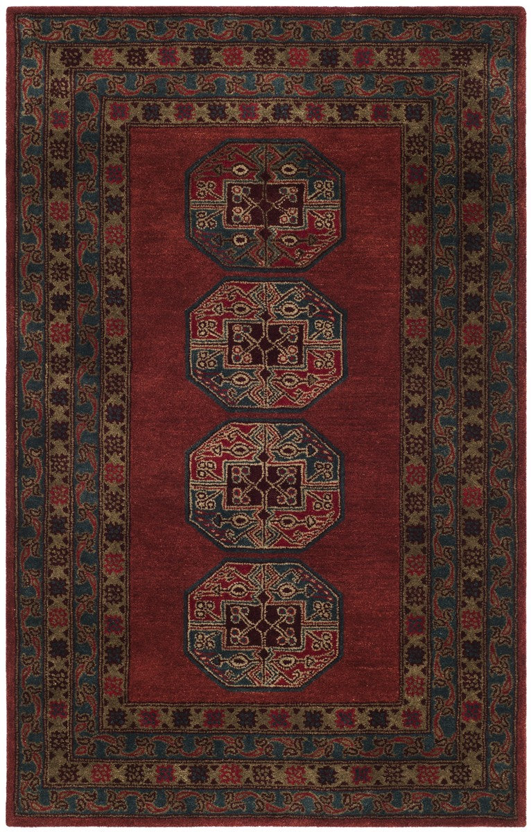 Safavieh Heritage 919 Hand Tufted 80% Wool/10% Cotton/10% Latex Rug HG919Q-3
