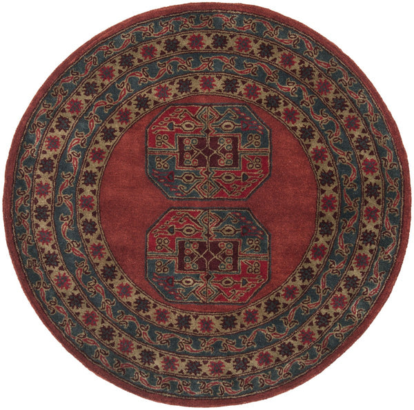 Safavieh Heritage 919 Hand Tufted 80% Wool/10% Cotton/10% Latex Rug HG919Q-3