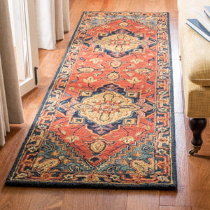 Safavieh Heritage 920 Hand Loomed 80% Wool/10% Cotton/10% Latex Traditional Rug HG920Q-912