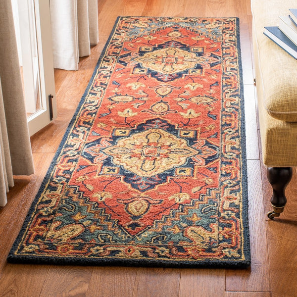 Safavieh Heritage 920 Hand Loomed 80% Wool/10% Cotton/10% Latex Traditional Rug HG920Q-912