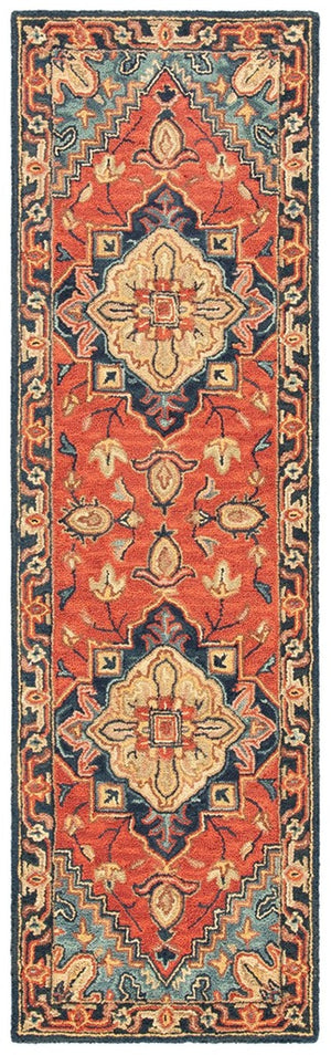 Safavieh Heritage 920 Hand Loomed 80% Wool/10% Cotton/10% Latex Traditional Rug HG920Q-912