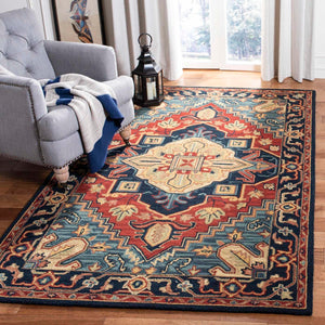 Safavieh Heritage 920 Hand Loomed 80% Wool/10% Cotton/10% Latex Traditional Rug HG920Q-912