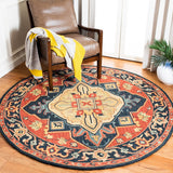 Safavieh Heritage 920 Hand Loomed 80% Wool/10% Cotton/10% Latex Traditional Rug HG920Q-912