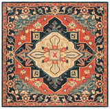 Safavieh Heritage 920 Hand Loomed 80% Wool/10% Cotton/10% Latex Traditional Rug HG920Q-912