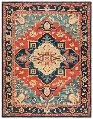 Safavieh Heritage 920 Hand Loomed 80% Wool/10% Cotton/10% Latex Traditional Rug HG920Q-912