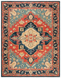 Safavieh Heritage 920 Hand Loomed 80% Wool/10% Cotton/10% Latex Traditional Rug HG920Q-912