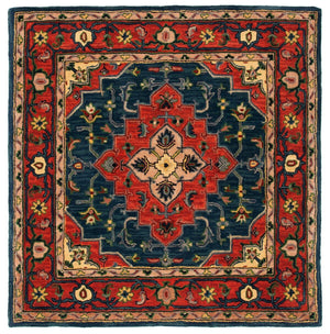 Safavieh Heritage 923 Hand Tufted 80% Wool/10% Cotton/10% Latex Traditional Rug HG923M-9