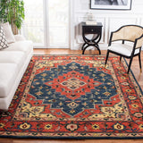 Safavieh Heritage 923 Hand Tufted 80% Wool/10% Cotton/10% Latex Traditional Rug HG923M-9