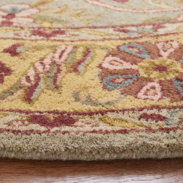 Safavieh Heritage 924 Hand Tufted 80% Wool/10% Cotton/10% Latex Rug HG924A-4R
