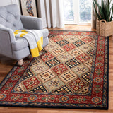 Safavieh Heritage 927 Hand Loomed 80% Wool/10% Cotton/10% Latex Traditional Rug HG927Q-3