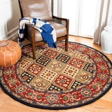 Safavieh Heritage 927 Hand Loomed 80% Wool/10% Cotton/10% Latex Traditional Rug HG927Q-3