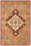 Safavieh Heritage 948 Hand Tufted 80% Wool/10% Cotton/10% Latex Rug HG948A-2