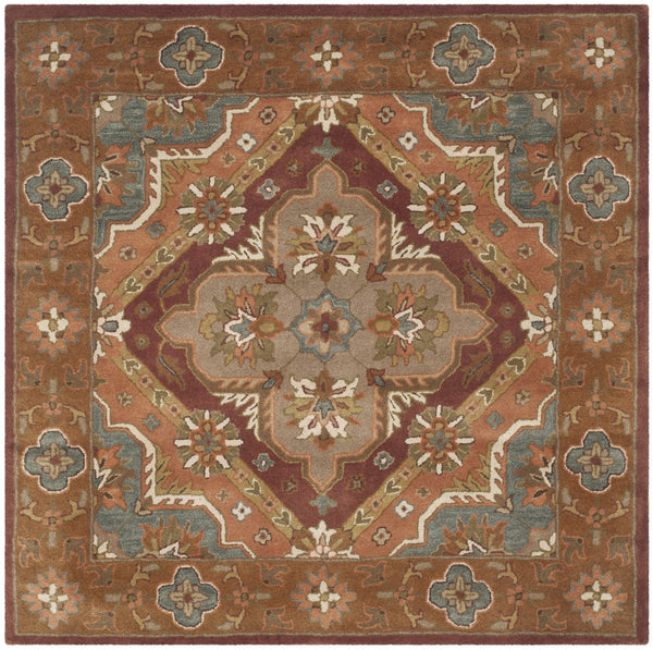 Safavieh Heritage 948 Hand Tufted 80% Wool/10% Cotton/10% Latex Rug HG948A-2