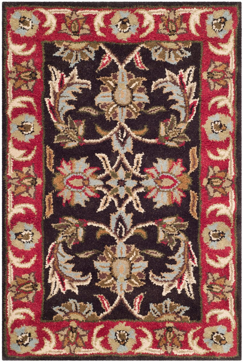 Heritage Hand-Tufted Wool Rug - Lush Detailing & Vibrant Design for Ti