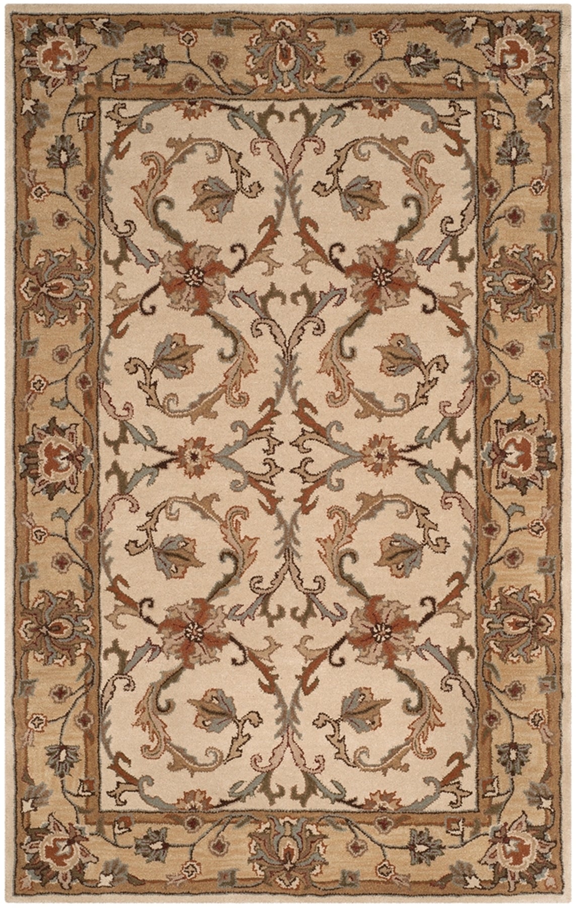 Heritage Hand Tufted Wool Rug - Luxurious 11mm Pile Height, Elegant De